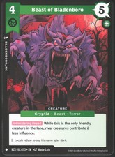 Beast of Bladenboro 092/173