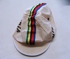 ~ Berretto da ciclismo vintage autentico anni 70 MONDIA - Unisex, cotone L'Eroica ~
