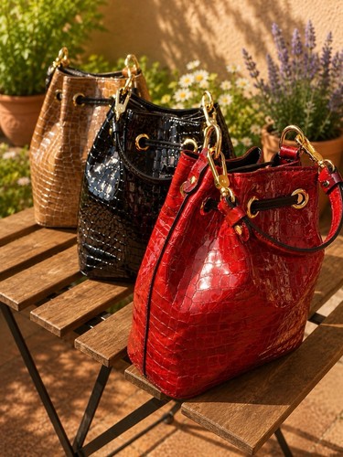 Borsa tracolla secchiello - borsa, a