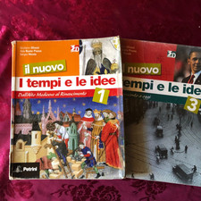 libri IL NUOVO I TEMPI E LE IDEE vol. 1-3 - Gliozzi/Piazza/Nicola - ed. Petrini