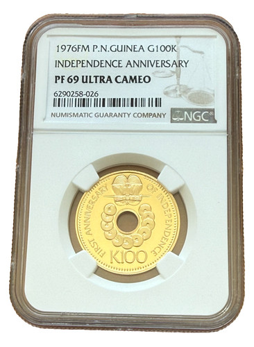 Papua nuova guinea 1976 oro - 1976, fm