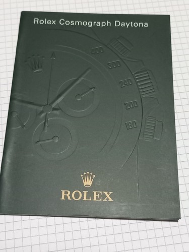 Rolex libretto daytona - rolex,