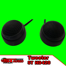 Coppia Tweeter Piezo Rotondo 98dB 4Ω 150W MAX / 8Ω 100W RMS 4KHz-20KHz STAudio -