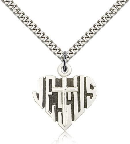 Collana con croce argento - collana,