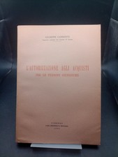 L'autorizzazione agli acquisti