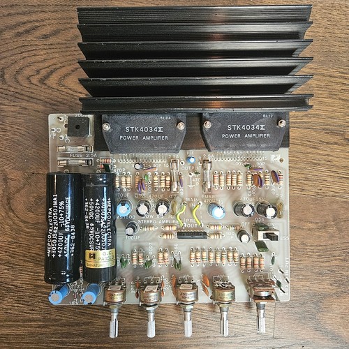 Scheda amplificatore prototipo - scheda,