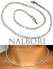 collana tennis argento 925