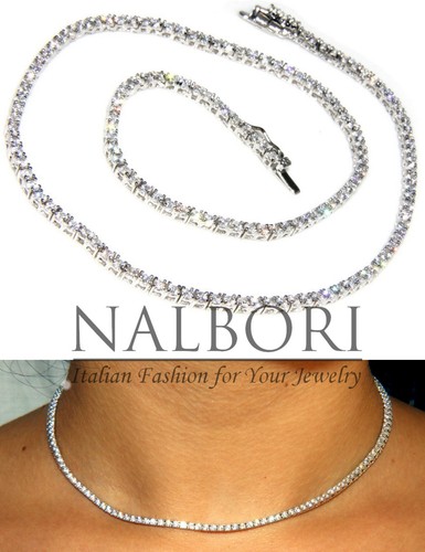 Collana tennis argento 925 - tennis,