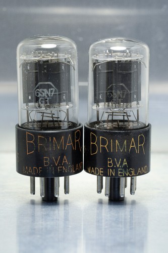 Tubi valvole brimar 6sn7gt - tubi,