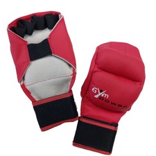 Gym Power Guantini da Allenamento per Fitboxe Guanti Rossi x Sacco da Fit Boxe