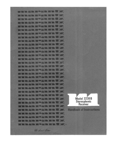 Marantz 2238b ricevitore - 2238b,