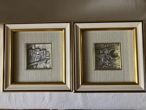 Coppia quadretti con - di,