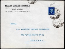1944 26 AGOSTO AFFRANCATURE IN EMERGENZA C.50 MARCA DA BOLLO DEL REGNO SASS 24 I