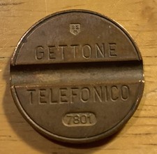 Gettone telefonico coin italy - gettone,