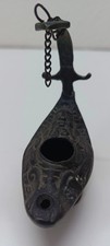 Autentica antica lampada - , a
