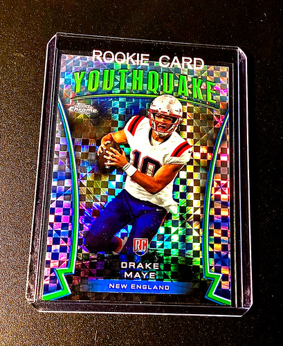Drake maye rookie - maye, topps