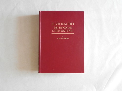 Dizionari dei sinonimi - dei, e