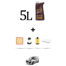 HOFFCAR Kit tagliando 4 FILTRI