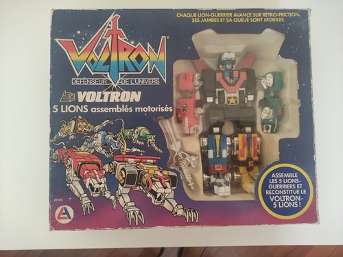 Voltron motorized 1984 - voltron,