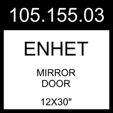 IKEA ENHET Specchio Porta