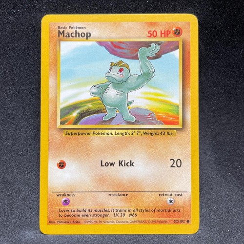 Machop 102 base - 52/102,