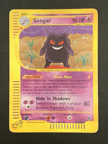 Pokemon tcg gengar 165 - pokemon,