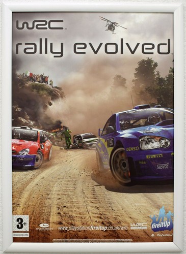 Poster promozionale wrc rally - promozionale,