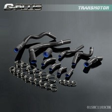 10PCS Black Silicone Radiator