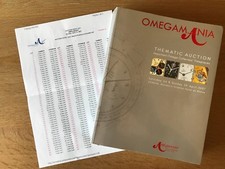 Libro OMEGA OMEGAMANIA Antiquorum - Inglese 2007 - Asta Orologi Svizzeri Ω