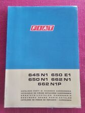FIAT 645 N1 650 N1 650 E1 662 N1 N1P Catalogo Ricambi CARROZZERIA originale 1968