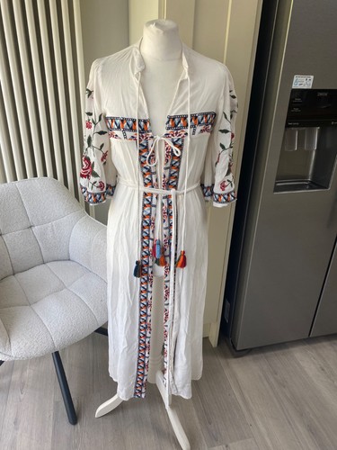 Abito maxi kimono zara off - abito,