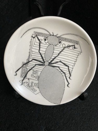 Piattino fornasetti banca - fornasetti,