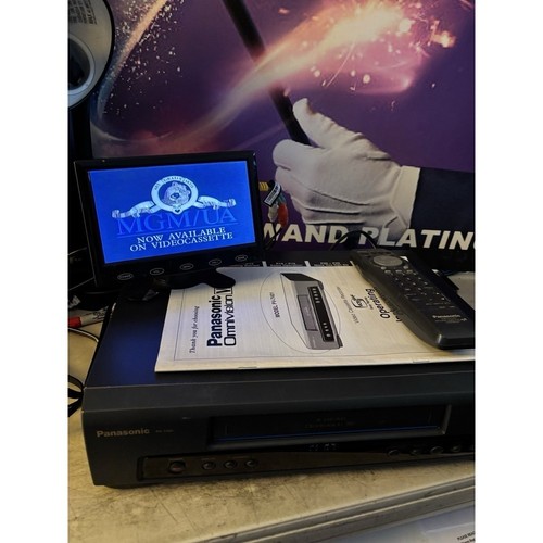 Panasonic 7401 vcr - panasonic, lettore