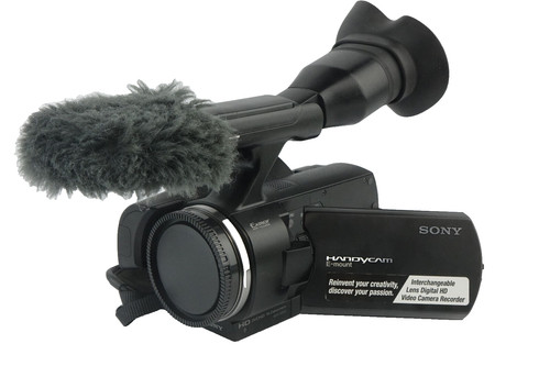 Sony nex vg10e full - full, flash