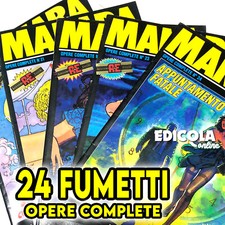 Collezione di 24 fumetti per adulti Milo MANARA le Opere Complete Erotici Lotto