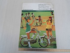 BROCHURE DEPLIANT ORIGINALE PIAGGIO CIAO BRAVO BOXER 2 50 1976