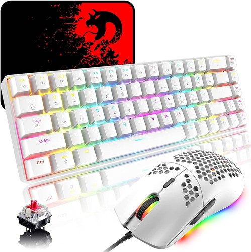 Tastiera gaming rgb mouse set - tastiera,