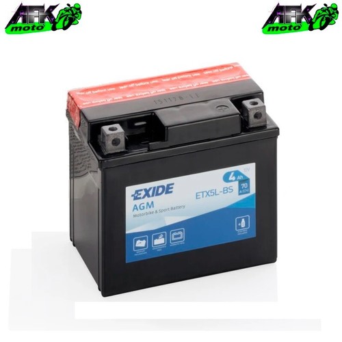 Batteria agm etx5l - batteria, etx5l-bs=ytx5l-bs