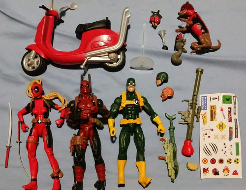 Lotto marvel legends deadpool - legends,