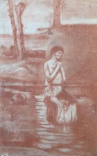 DISEGNO ANTICO SANGUIGNA