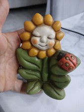 Bimbo coccinella thun - thun, girasole