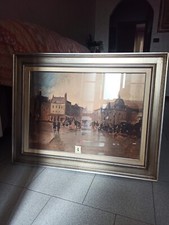 EDMONDO MANEGLIA OLIO SU TELA