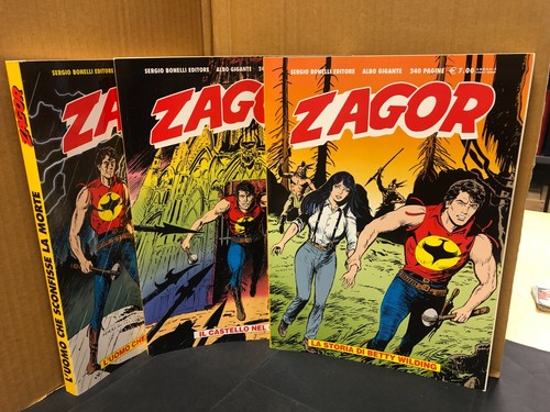 Zagor albi giganti - giganti, serie