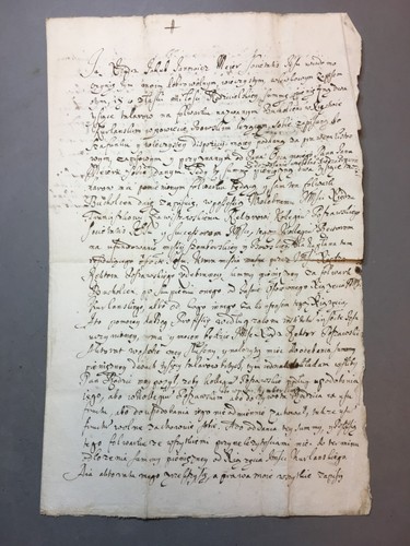 Antico manoscritto gesuita - antico,