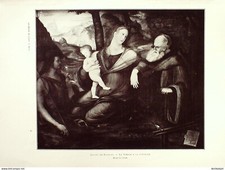 Œuvre  La Vierge A La