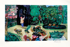 ANTONIO POSSENTI Litografia