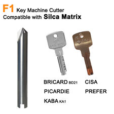 Taglierina chiave F1 compatibile con Silca Matrix manuale macchina carburo 0,7mm 90°