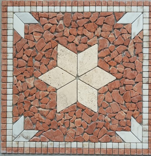Rosone mosaico antica roma - "antica, roma"