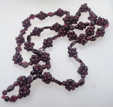 COLLANA GRANATO VINTAGE