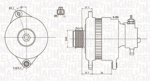 Alternatore magneti marelli - magneti,